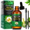 120ML Jamaican Black Castor Oil, Organic Castor Oil for Hair Growth, Cold Press Unrefined, Thicker Eyelashes and Eyebrows, Massage Oil for Aromatherapy view 1