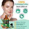 120ML Jamaican Black Castor Oil, Organic Castor Oil for Hair Growth, Cold Press Unrefined, Thicker Eyelashes and Eyebrows, Massage Oil for Aromatherapy view 3
