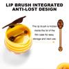 4PCS Strawberry & Honey Lip Balm, Vitamin E Moisturizing Propolis Sleeping Lip Mask, Effective Reduces Lip Lines Prevention Dry and Cracked Lip Scrubs Exfoliator Smoothing Dry Lip Care view 3