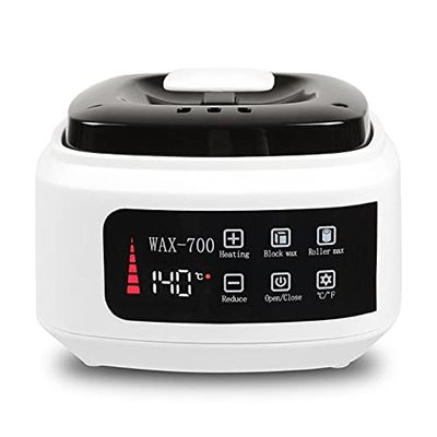 Wax Warmer for Hair Removal, LED display Hair Removal Home Waxing Kit for Full Body, Legs, Face, Eyebrows, Bikini Women Men, Christmas Gift Bikini Wax for Women Men