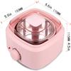 Wax Warmer for Hair Removal, Wax Melt Warmer with Wax Pot for Full Body, Legs, Face, Eyebrows, Bikini, Underarms, Back, Chest, Paraffin Wax Machine Bikini Wax for Women Men view 2