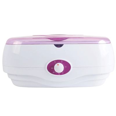 Paraffin Wax Machine - Quick Heating Paraffin Wax Warmer Moisturizing Kit,4L Large Capacity, Transparent Dust Cover, Adjustable Temperature Waxing Kit Bikini Wax for Women Men (Color : Pink)