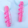 Didiseaon 2pcs Hair Perm Rods Curly Perm Hair Kit, Rods Curlers Twist Hair Rollers Small Curling Rods No Heat Curlers Cold Wave Rods for Hairdressing Styling Tools, Pink view 2