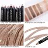 8Pcs Cream Eye Shadow Brightener Stick Makeup Set, Champagne Pearl Taupe Bronze Cocoa Stone Putty Smoky Amethyst Shimmer Matte Eyeshadow Eyeliner Pencil Applicator Stick Palette Makeup for Older Women view 4