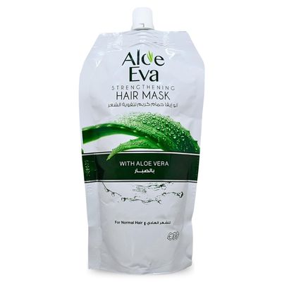 Aloe Eva With Aloe Vera Hair Mask Pouch Moisturizer For Hair (1 Pack = 8.45 oz / 250 gm)   