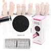 ibubu 60 Pieces Replaceable Foot Sandpaper Discs for Electric Foot File Adjustable Speed Callus Remover Machine Feet Hard Dead Skin Removal(Super Smooth 180 Grit) view 2