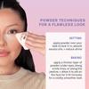 AOA Studio Velvet Puffs Makeup Puff Set of 6 Loose Powder Body Powder, Velour Makeup Blender Sponge Foundation Blending Sponges Set Beauty Makeup Tools(Black/Peach) view 2