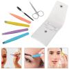 balacoo 18pcs Eyebrow Shaping Tool Trimming Clamp Accessories for Home and Salon Use Includes Storage Bag for Easy Organization view 4