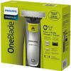 Philips Shaver OneBlade Face+Body, Trims, Edges, and Shaves Any Length, Bonus Blade Included, QP2834/60 view 2