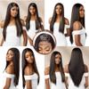 Sensationnel Bare Lace 13X6 Wigs - Unit 1 Lacefrontal Glueless Synthetic 180 Degree Preplucked Hairline (SH/LIGHTASHBROWN) view 4