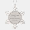 Gigi Gifts, The World Would be a Better Place, Inspirational Snowflake Ornament for Gigi, Birthday Christmas Lovely Gifts for Gigi view 1