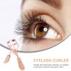 Balacoo Eyelash Curler with Non-Slip Rose Gold Pineapple Handle, Portable Eyelash Curling Tool for All Women&Girls Lash Types - Lash Curler for Travel view 2