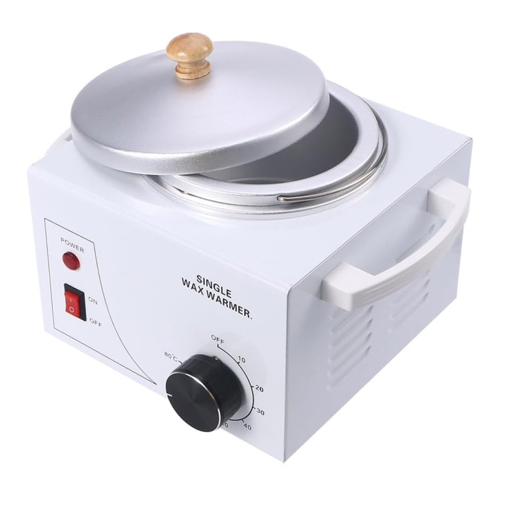 TsoLay Professional Electric Wax Warmer, Single Wax Heater, Paraffin Machine, Temperature Control 86F-212F, Ventilation Vent Design, Removable Aluminium Pot, for Both Beauty Salon and Home Use