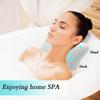 Bath Pillows for tub,Home Spa Pillows for Bathtub, Hot Tub,Head and Neck Support with 2 Strong Suction Cups,White view 2