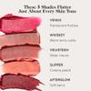 goop Beauty Cream Blush Set of 3 | Sheer Pop of Color for Lips & Cheeks | Vitamin C, Vitamin E, & Safflower Oil | Natural Makeup for Glowing Skin | Slipper, Velveteen, & Whiskey | 0.5 oz Each view 2
