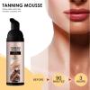 Tanning Lotion Tanning Accelerator Cream Outdoor Indoor Fast Tanning Natural skin Men&Women Tanning Mousse Tanning Cream for Sunbeds Natural Ingredients view 3