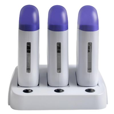 Depilatory Wax Heater, Portable Depilatory Machine, Transparent Window, Independent Switch, Removable and Easy to Clean, Used for Hair Removal Nursing, Beauty Care,Skin Maintenance
