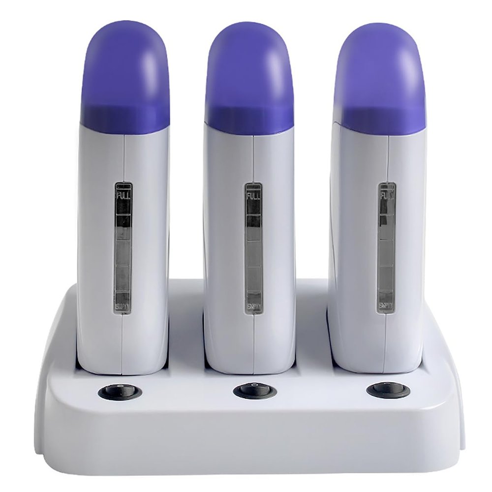 Depilatory Wax Heater, Portable Depilatory Machine, Transparent Window, Independent Switch, Removable and Easy to Clean, Used for Hair Removal Nursing, Beauty Care,Skin Maintenance