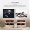 Beards & Bourbon Luxury Men's Travel Grooming Kit, Comprehensive Beard Care Set, Great and Safe for Travel view 3