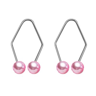 Dimple Makers, Dimple Trainer For The Face,Dimple Trainer for Cheeks,Dimple Maker Tool for Develop Natural Dimples, Easy to Wear. (Pink)