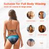 EARAYWAX Hard Wax Beads for Hair Removal - Brazilian Waxing, Sensitive Skin, Face, Eyebrow, Legs at Home - 1lb Pearl Wax view 4
