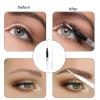 30Pcs Micro Eyebrow Brush Eyelash Extension Applicators Lash Eyebrow Brush Mascara Brush Wand Eyelash Extensions Brush with Cover for Eyebrows and Eyelashes Extensions, White view 4