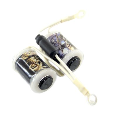 1PC 1.25INCH Tattoo Machine Replacement Parts Coil Non Bobbin 24AWG Enamelled Magnet Copper Wire Shader 10WRAPS 47UF 50V US Standard 8-32 Thread 32TK-24A-A (SHADER-08)