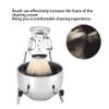 3 in 1 Shaving Brush Kit , Stainless Steel Brush , Handle Badger Hair Shaving Brush , Shaving soaps Bowl and Shaving Brush Holder Super Shaving Set , Stand soaps Bowl Shaving Tool Set view 2