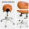 SFKLYU Saddle Stool Ergonomic Saddle Chair Dentist Chair Esthetician Chair Swivel Salon Wheels Stool for Beauty, Hair, Massage Salon, Lab, Clinic, Home Office Chair,P21 view 4