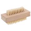 GLEAVI Wooden Cleaning Finger Nail Brush with Pig Bristles - Double-Sided Fingernail Brush Non-Slip Nails Scrubber for Scrubbing Fingernails and Toes view 1