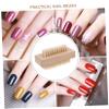 GLEAVI Wooden Cleaning Finger Nail Brush with Pig Bristles - Double-Sided Fingernail Brush Non-Slip Nails Scrubber for Scrubbing Fingernails and Toes view 4