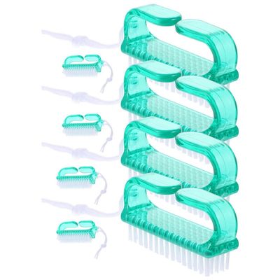 8pcs Nail Brush Nail Cleaning Brush Nail Scrubbing Brush Nail Scrubber Brush Fingernail for Cleaning under Nails Nail Scrub Brush Nail Cleaner Brush
