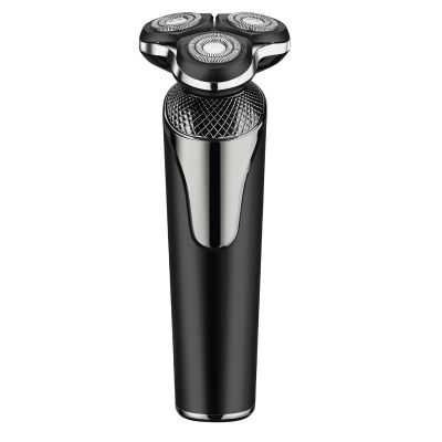Beard Trimmer for Men, Electric Razor for Men, All in One Mens Beard Grooming Kit, Beard, Face, Nose Hair Trimmer Body Shaver, Hair Clippers Gifts for Men (Color : Silver+Black)