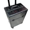 HZYLDQZJY Rolling Nail Case Lockable Portable Cosmetic Organizer Trolley Beauty Salon view 3
