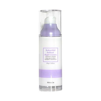 Bibimcos Bakuchiol Retinal Night Cream  Night Moisturizer with Gentle, 50ml