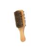 GLEAVI Double-sided Bristle Beard Brush for Men Portable Beard Styling Tool Handle for Grooming Facial Hair for Bearded Men Compact Go Use view 1