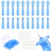 50 Pack Disposable Acne Pimple Popper Needles and 72 Dots Pimple Stickers, for Whitehead Acne Closed Mouth Needle (50 Pack) view 1