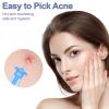 50 Pack Disposable Acne Pimple Popper Needles and 72 Dots Pimple Stickers, for Whitehead Acne Closed Mouth Needle (50 Pack) view 2
