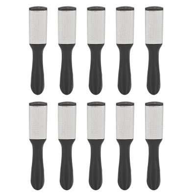 10pcs Foot Rasp Callus Remover, Foot File, Double Sided Stainless Steel Pedicure Tool, Professional Foot Care