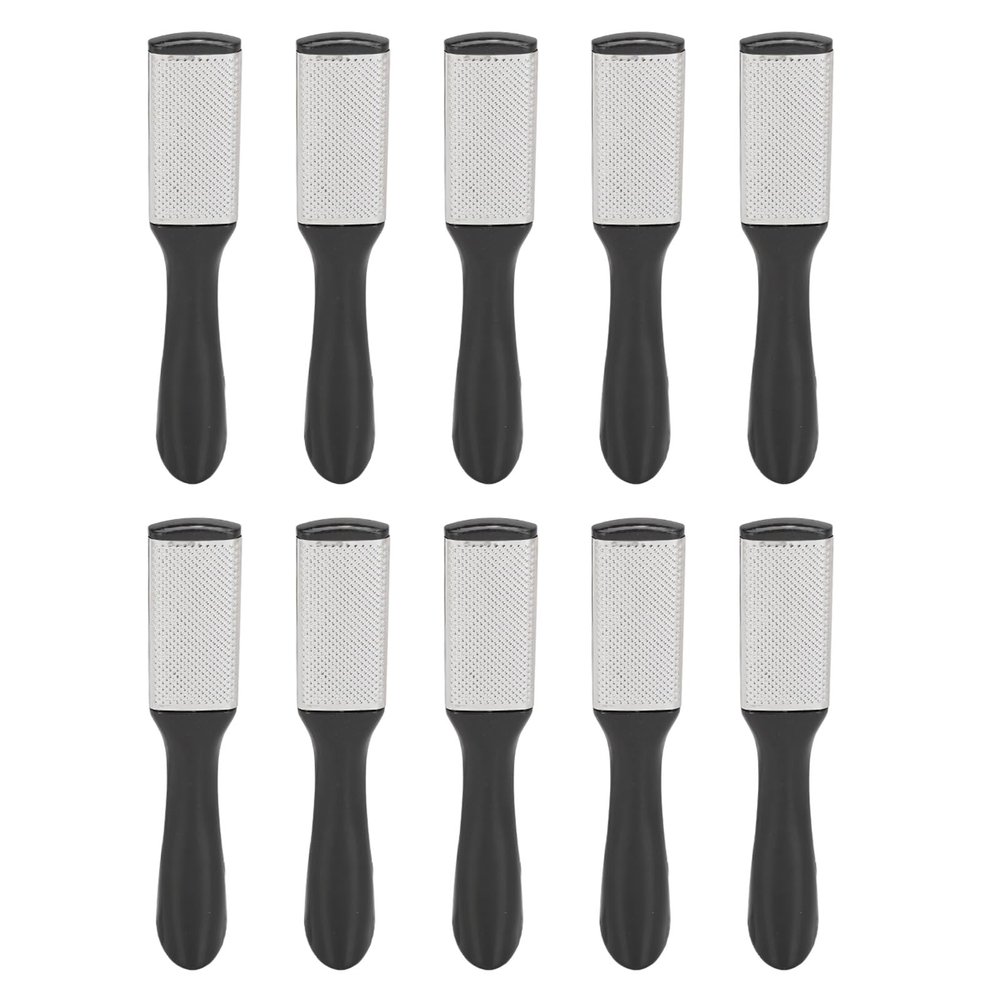 10pcs Foot Rasp Callus Remover, Foot File, Double Sided Stainless Steel Pedicure Tool, Professional Foot Care