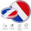 Blue Squid Face Paint Water Based Single Cake Professional Face & Body Paint - Water Activated, Kids Adults Face Painting for Costume, Halloween Makeup, Cosplay - Red, White & Blue Face Paint 30g view 3