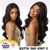 Sensationnel Butta 360 Lace Wigs - Unit 3 Wider Parting 360 Degree Lace Glueless Synthetic Preplucked Hairline (2 DARKBROWN) view 2