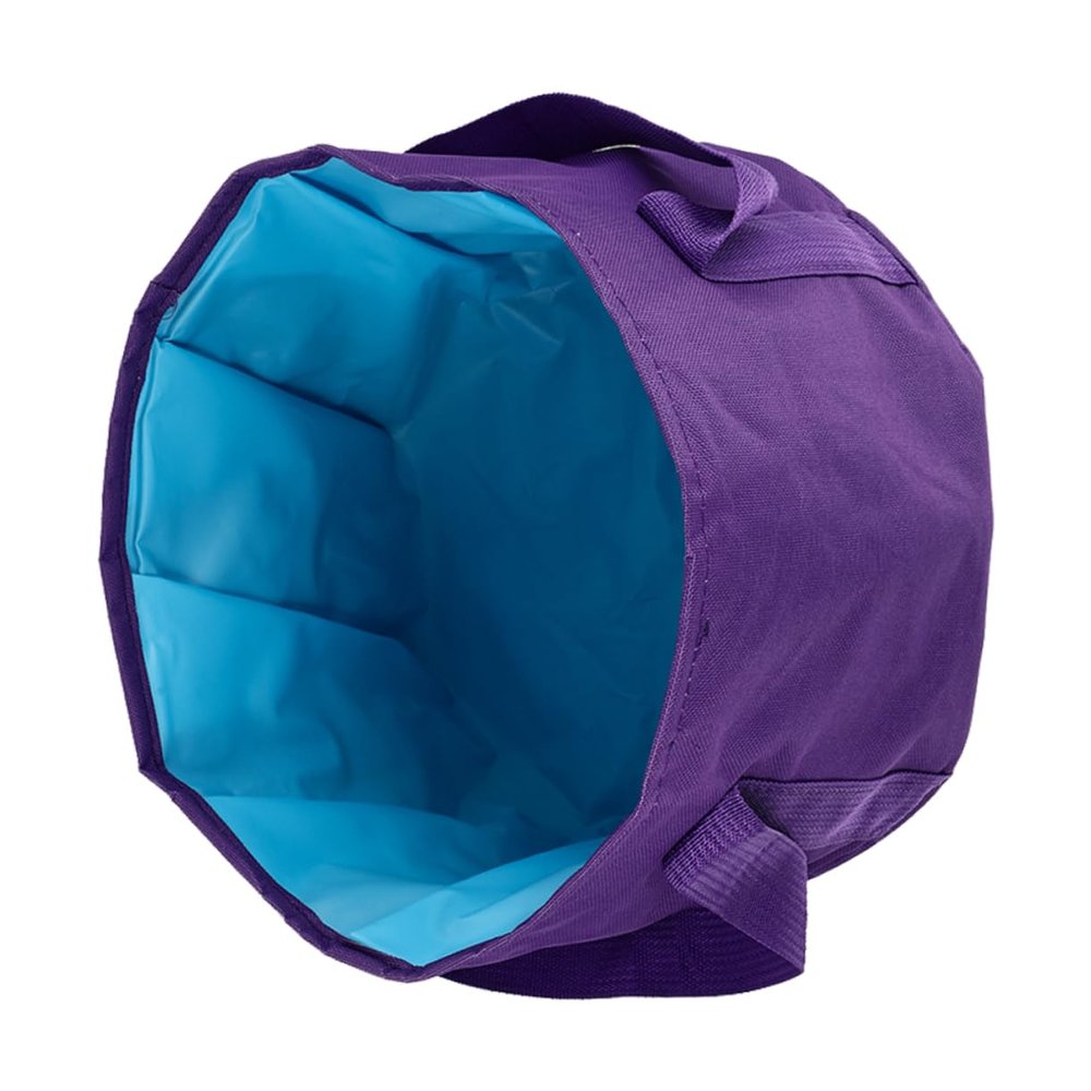 Amosfun Portable Folding Foot Bath Basin for Travel and Home Use Foot Soaking Tub for Relaxation Camping and Care Easy to Use and Store