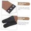 balacoo 6pcs Dual-sided Sharpening Strop Practical Shaver Sharpening Cloth for Home Use Hanging Eyelet for Safe Use Barber Shops Home view 3