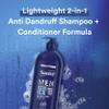 Suave Men 2 in 1 Anti Dandruff Shampoo and Conditioner, Classic Clean with Bamboo scent, 40 oz Pack of 3 view 3