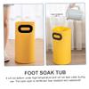 Beatifufu Portable Foot Bath Bucket Lightweight Soaking Basin for Home Travel Design Convenient Storage for Relaxation and Foot Care view 3