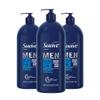 Suave Men Shampoo and Conditioner 2 in 1 Ocean Charge Refreshing, Cleanse and Conditions Hair, 40 oz Pack of 3 view 1