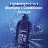 Suave Men Shampoo and Conditioner 2 in 1 Ocean Charge Refreshing, Cleanse and Conditions Hair, 40 oz Pack of 3 view 3
