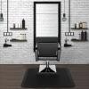 3' x 4' Salon Mats for Hair Stylist Anti Fatigue Mats Barber Floor Mat Cutting Chair Salon Chair Mat for Hairdresser Standing Beauty Salon Equipment 1/2" Thick Black Office Comfort Floor Mat view 2