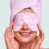 Alana Mitchell Rose Quartz Stone Eye Mask  Weighted Eye Mask to Eliminate Wrinkles, Puffiness, & Irritation  Headache and Migraine Relief Mask - 100% Rose Quartz for Hot & Cold Anti Aging Therapy view 4